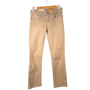 Anthropologie Pilco & the Letterpress Versatile Ivory Women's Jeans Size 26